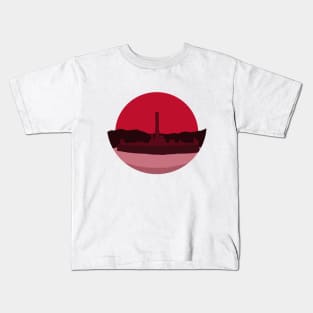 Sunset over the Imperial City Kids T-Shirt